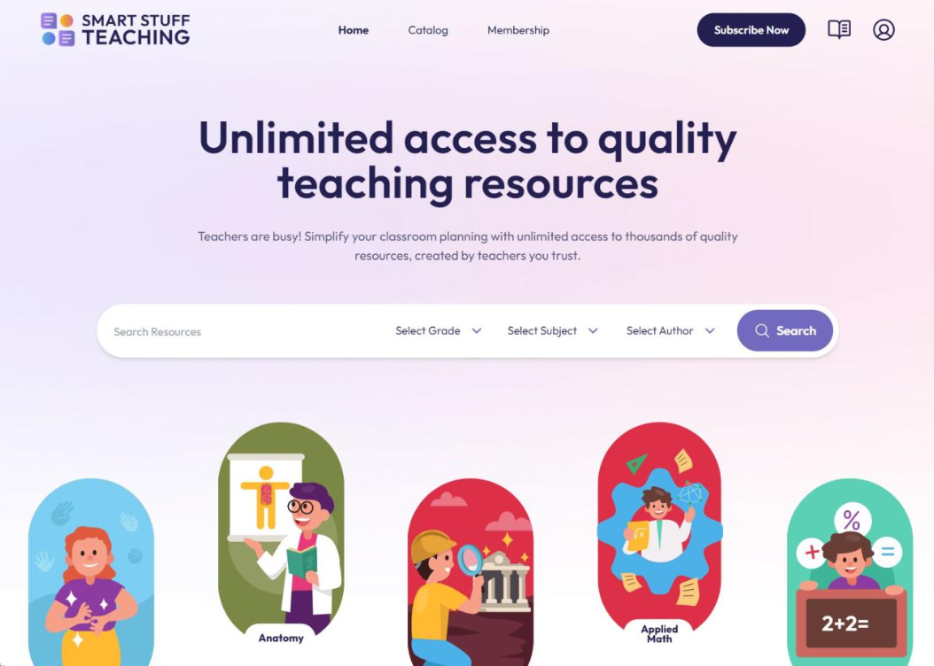 Smart Stuff Teaching Screenshot